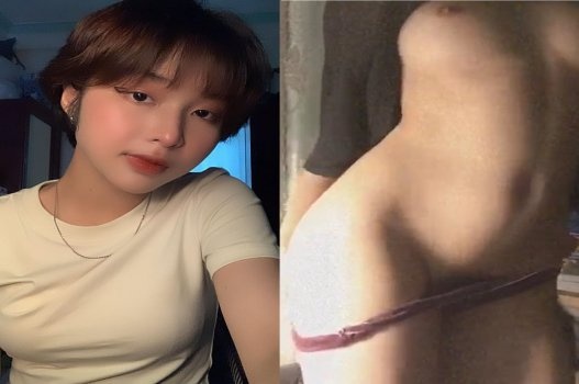 (sex viet) Tóc ngắn dễ thương ngậm cu chặt