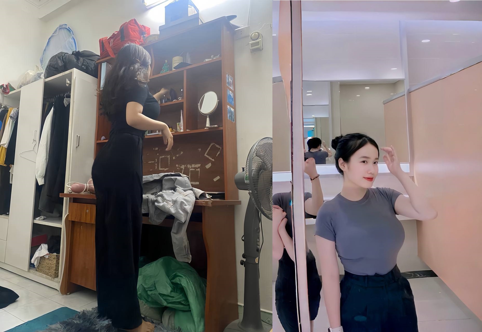 Em sinh viên ĐH Công Đoàn ngực to - sex viet
