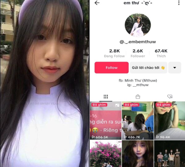Sex Viet Nữ sinh Thư mới chơi TikTok đã lộ clip sex Việt Nam